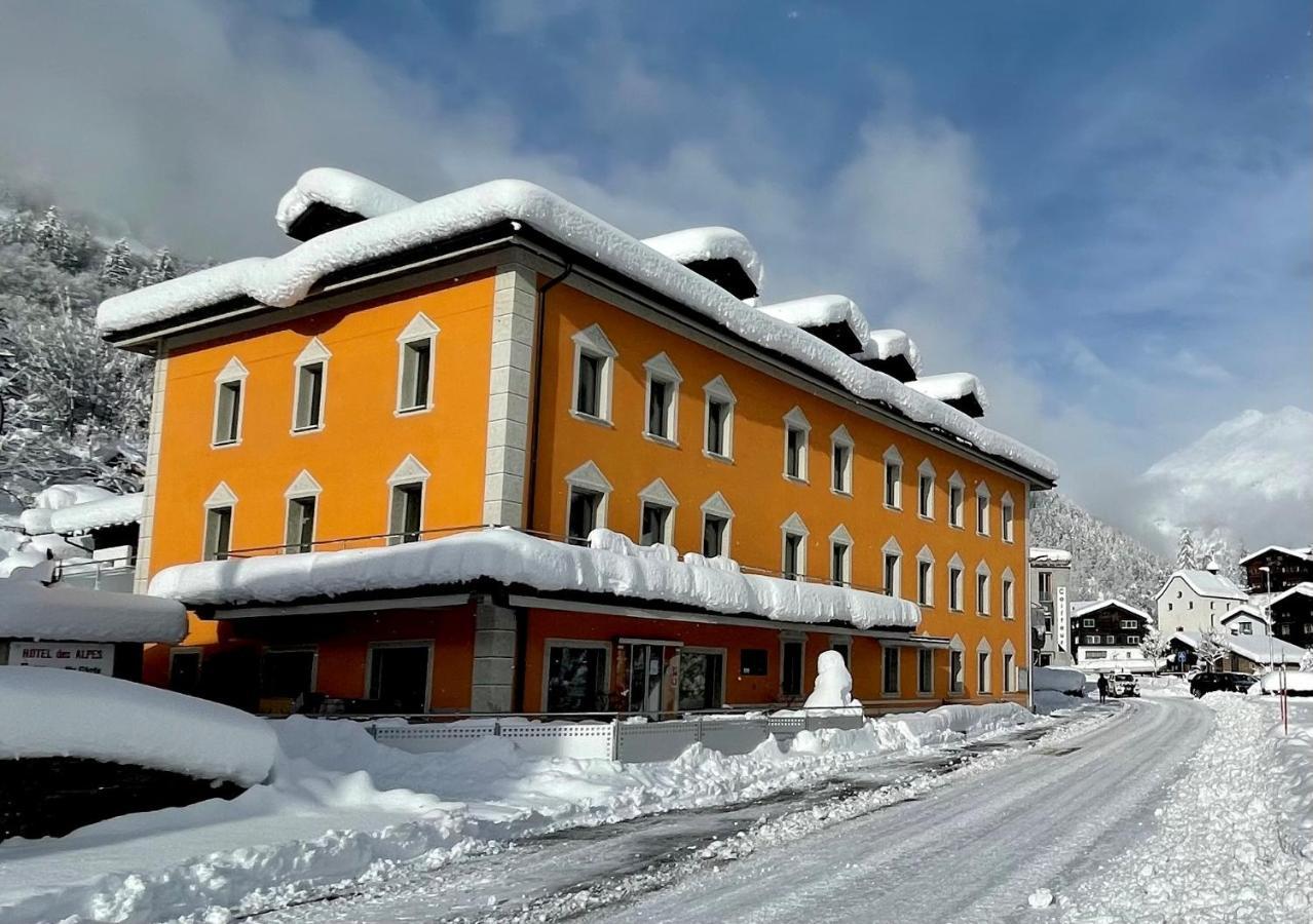 Boutique Und Bier Hotel Des Alpes Fiesch Exterior photo