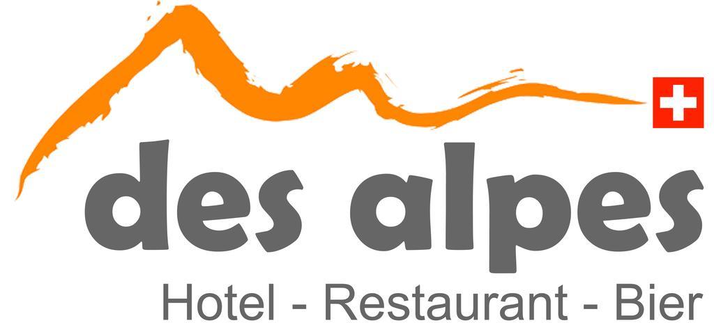 Boutique Und Bier Hotel Des Alpes Fiesch Exterior photo